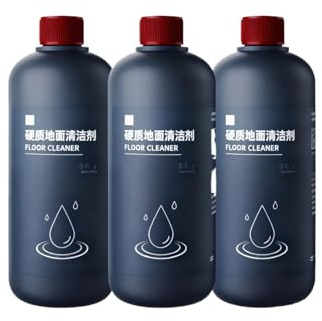 3pcs 500ml Concentrated Hard Floor Cleaner, Streak-Free Formula & Quick-Drying, Compatible With Dyson Washg1 Floor Scrubber, Gentle On Tile & Hardwood Surfaces