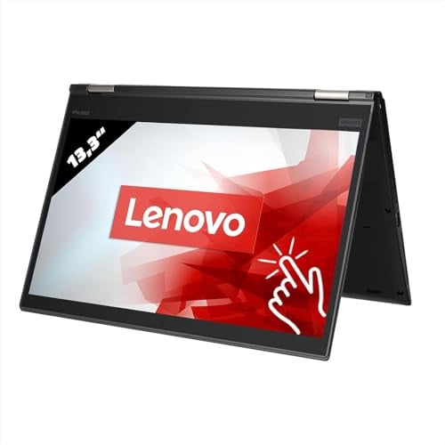 Lenovo Thinkpad X390 Yoga Business Laptop 13.3 Touchscreen 2 in 1, Notebook Intel Core i5 8th, Ram 8 Gb, SSD 128 Gb, Wifi, Win 11 Pro Preinstallato + Libre Office (Ricondizionato)