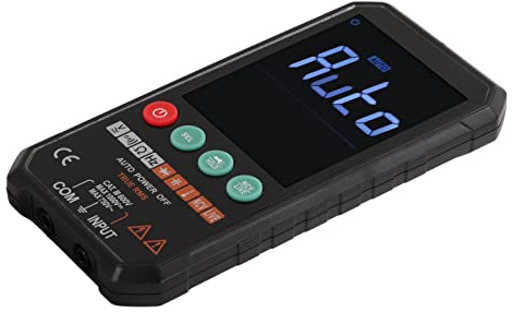 YWBL-WH FY107C Multimetro Automatico Intelligente, Ampio Display LCD, Tester di Tensione True RMS, Portatile per l'elettronica e le Scuole