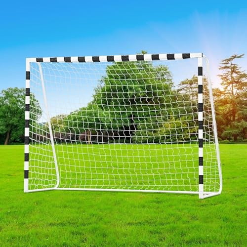 Youyijia Fußballtor 3x2m mit Netz, 300x200x90cm stabiles Metalltor für Garten, Wetterfestes Handballtor für Kinder und Erwachsene, Profi-Qualität für Training und Freizeit