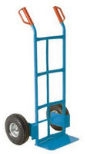 VFM 382070 Traditional Tubular Hand Truck, 100 kg Capacity, Blue