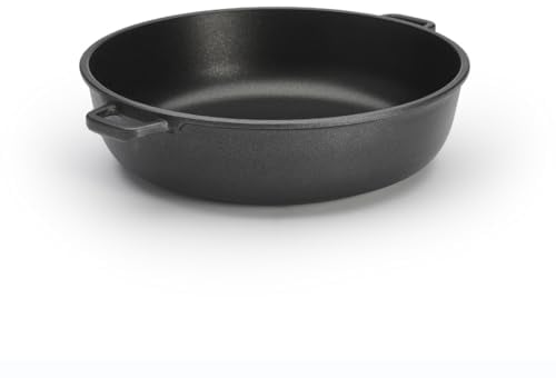 De Buyer - Sautoir antiadhésif à 2 anses CHOC EXTREME - Diamètre 32 cm -, Noir