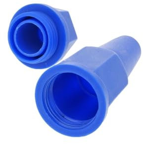Zündkerzenbox Plastik blau universal