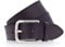 Vanzetti Damen Leder Gürtel Leder Damengürtel dunkel lila 35 mm Ledergürtel (105 cm)