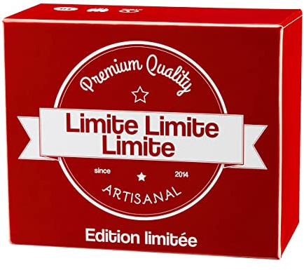 Limite Limite Limite Edition Gesellschaftsspiel für Erwachsene, Schwarz