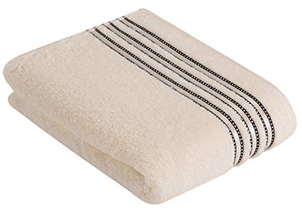 Vossen Cult de Luxe Duschtuch 67 x 140 cm Ivory