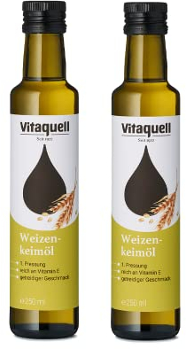Vitaquell 2 x Weizenkeim-Öl, kaltgepresst 250 ml
