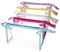 QKURT Sacchetto cosmetico impermeabile trasparente da 5 confezioni Pratici con cerniera, portatile, in PVC, per trucco vacanze, viaggi, bagno