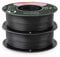 Creality Offizielles PLA Filament 1.75mm 1KG, Super 3D Drucker Filament- Schwarz[2 Rollen]