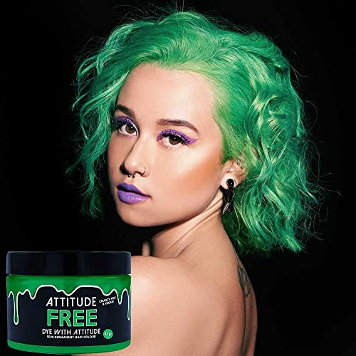Attitude Hair Dye - Free UV - 250ml Tinte capilar semipermanente - Verde