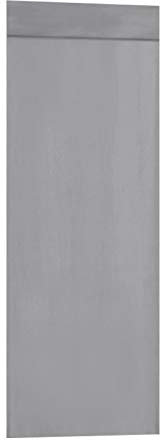 DASNTERED Door Curtains, Room Curtain Light Blackout, Darkening Thermal Insulated Window Drapes for Home Door Entry, Home Hanging Curtains Drapes with Sticker (Light Grey,size:1pc)