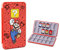 PERFECTSIGHT Cute Game Card Case for Nintendo Switch 2 & Switch Lite & OLED, 24 Game Holder Cartridge Case for Game Cards and SD Cards, Kawaii Portable Compact Storage Box (Red, 24 Slots)