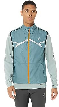 Asics 2011C874-400 LITE-SHOW VEST Jacket Homme FOGGY TEAL Taille M