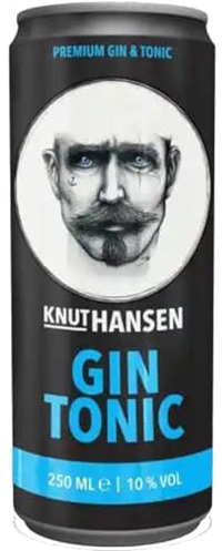Lattina Gin Tonic Knut Hansen Dry Gin 12x 250ml