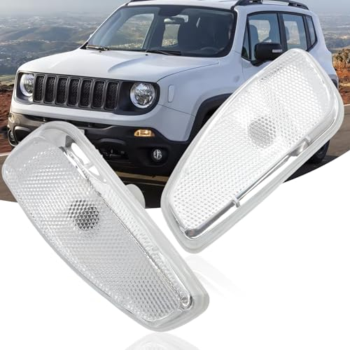 Attisfiera 2 x LED Blinkleuchte für 2014-2021 Renegade 51953116 Seitenblinker