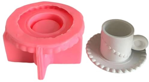 Molde de silicona con forma de vela 3D, molde de silicona para hacer joyas, moldes de yeso