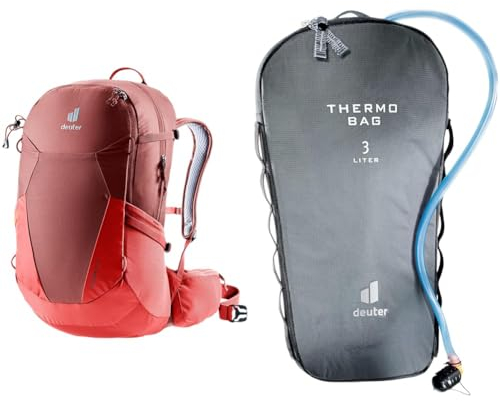 deuter Futura 25 SL Damen Wanderrucksack & Streamer Thermo Bag 3.0 l isolierende Tasche Trinksysteme