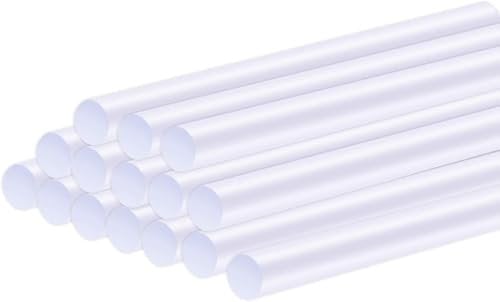 250 Pack Hot Glue Sticks 100 x 7 mm, Hot Melt Glue Gun Sticks Universal Adhesive Sticks, Transparent Glue Sticks Bulk for Home Hot Glue Gun Handmade Orname