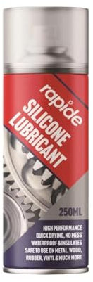 DIOXSTAR Silicone Lubricant Spray, High Performance, Fast Drying, Safe to Use on Metal, Rubber, Wood, Vinyl and Wood, Multi-Purpose, Reduce Friction, 250ml (1 PCS)