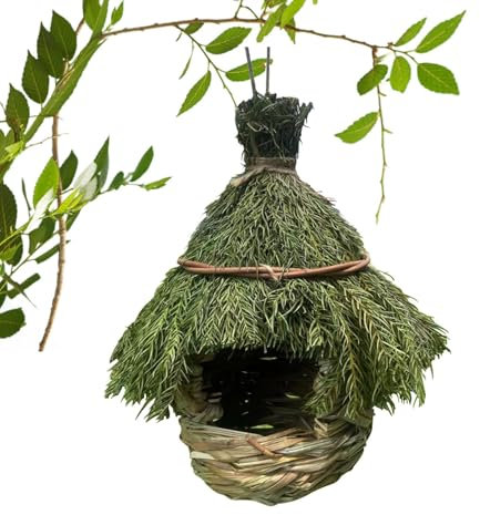 Casa ' tessuta, Giardinaggio del di - Casa di Passero per Pinson, di canarini della casetta, tessuto a Mano per di Uccelli Selvatici, viti