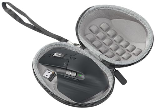 Gdraco Hard EVA Travel Case for Logitech MX Master, Portable Protective Case for Mouse, Shockproof Waterproof (MX Master 3)