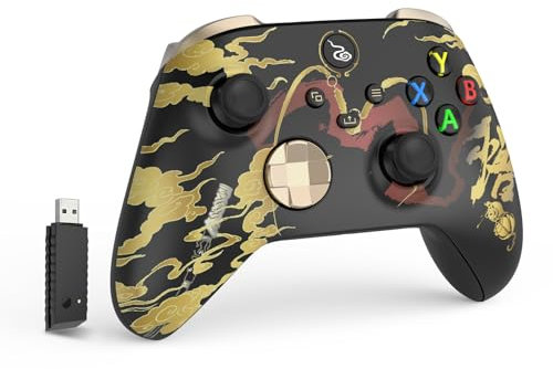 DYONDER(Erforderliches Software Upgrade Wireless Controller 2.4GHZ Kompatibel für Xbox One X/S,Xbox Series X/S,PC Windows 7/8/10 Controller,Wireless Gamepad mit Share Button (Keine Batterie)