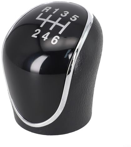 Lastdaytime Pomo de palanca de cambios manual de 6 velocidades para Hyundai IX35 2012-2016, material ABS, negro