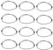 SOFPLATE 60 Bracelet à Cordon Réglable en Cuir Réglable de 19 à 27cm en Similicuir Noir pour la Fabrication de Bijoux Bracelets Breloques Colliers Fournitures de Bricolage