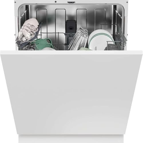 Hoover H DISH 300 Integrated Dishwasher, 13 Place Settings, C Class | Maxi Tub, Speed Drive Inverter Motor, Half Load, Delay Timer, HIP 3C7E0S-80