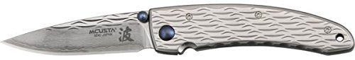 Mcusta - Couteau Pliant Japonais Mcusta MC.111D Small Nami - Lame Damas - Manche 9cm