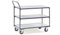 Fetra Transportgeräte mtsd3p1 F 250 Wagen mit Tablett ESD, Regal 3 ohne Rollen, 125 mm Durchmesser, 850 mm x 500 mm Plattform