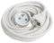 Rallonge électrique | Prolongateur électrique | Rallonge prise | Rallonge prise électrique | Rallonge 10m HO5VV|F 3g1.5 blanc 2P+T 16 AMP | 335261 Debflex