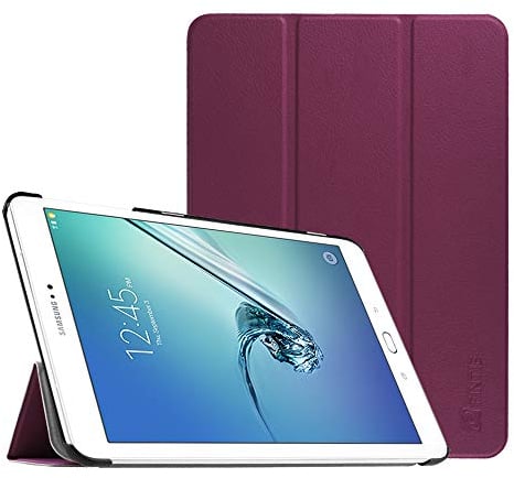 Fintie Custodia per Samsung Galaxy Tab S2 9.7 - Ultra Sottile Di Peso Leggero Tri-Fold Case Cover con Funzione Sleep/Wake per Samsung Galaxy Tab S2 9.7 T810N / T815N / T813N / T819N, Porpora