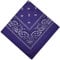Bandana Halstuch Bikertuch Nickituch Kopftuch Baumwolle Mundschutz Piratentuch Violett