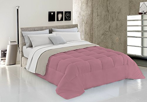 Winter Bettdecke Rosa/beige