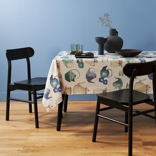 Bassetti Tischdecke 140 x 180 aus reiner Baumwolle Art. 5 pm – ohne Servietten.