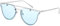 EFE Gafas de Sol Mujeres Niñas Polarizadas Ojo de Gato Redondas pequeño Protección UV400 Azul