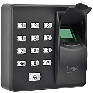 Fingerprint Maschine, RFID Lesegerät Biometrics Fingerprint Zugriffskontrolltastatur, Wasserdichte Fingerprint Türzugriffskontrolle für Zuhause / Büro (ID)