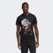 adidas T-Shirt pour Homme Rose Gu XS Noir