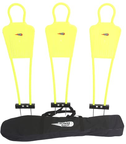 POWERSHOT Mannequin pour Coup Franc Football - imperméable - Professionnel (Junior Kit de 3)
