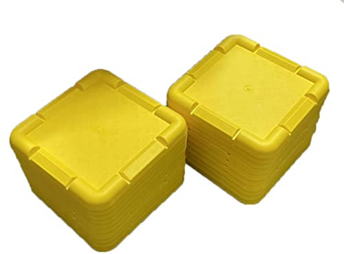 Scaffold Foot Plate – Scaffolding Base Footplate Support Pad - Pack of 10