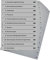 Ordnerregister für Haustiere, durchdachtes Register für DIN A4 Ordner, Tierordner für Hund, Katze und Pferd, lichtgrau