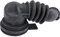easyPART Kompatibel/Ersatz für EUROPART 10037601 easyPART 1000035403-000 Saugschlauch Gummischlauch Kugelventilschlauch Alternativ passend wie Miele 5913440 für Waschmaschine Ablaufpumpe