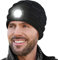 PASTACO Stocking Fillers - Beanie Hat With Light Gifts for Adults, Teens - Cycling, Camping, Fishing - Black