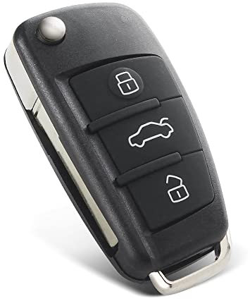 For A3 Key For 2015 2018 Audi Key For Audi A1 Key Audi A4 Key Fob Case For A5 Key For Audi A6 Key For Audi TT Key For Audi Q6 Q7 Key For Audi TT Key with Uncut Blade