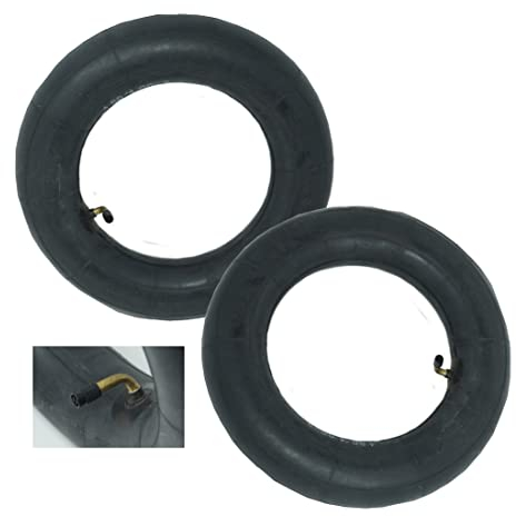2X Schlauch Schubkarre 4.80/4.00-8 Zoll AV Ventil 90° abgewinkelt Garten Wagen Bollerwagen