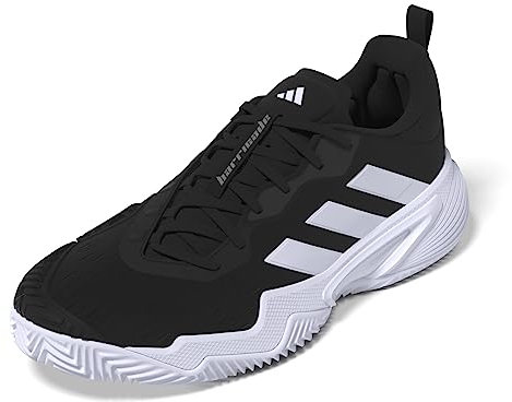 Adidas Herren Barricade Cl M Shoes-Low (Non Football), Core Black/FTWR White/Grey Four, 40 EU