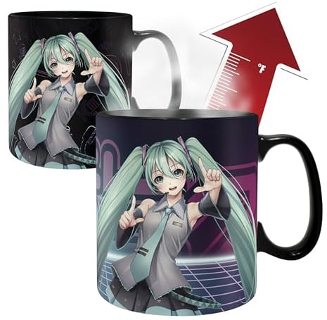 ABYstyle - HATSUNE MIKU Taza termo-reactiva Hatsune Miku