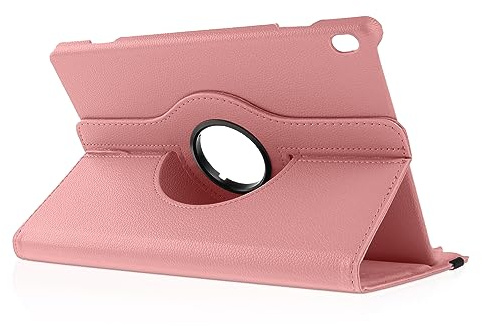Drehbare Hülle für das 10.3 Lenovo Tab M10 2019 (1. Generation) in Rose [passend für Modell TB-X505F, TB-X505L, TB-X605F, TB-X605L]