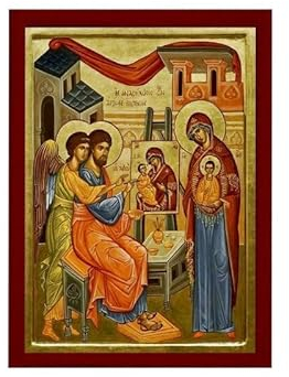 Apostel Heiliger Lukas Gemälde Jungfrau Maria, handgefertigt, griechisch-orthodoxe Ikone Die Wiederherstellung der Heiligen Ikonen, byzantinische Kunst, Wandbehang, Holzschild, 38,1 x 53,3 cm